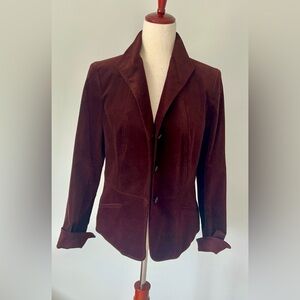 NWT Talbots Velvet Blazer
